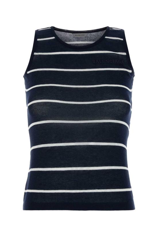 26FW 발렌시아가 니트웨어 A000JBT3453 4282 NAVY
