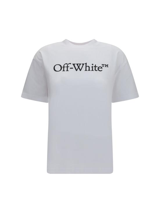 26FW 오프화이트 폴로 티셔츠 2FA00677T W102 WHITE