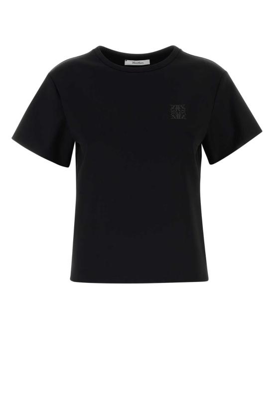 26FW 막스마라 폴로 티셔츠 2621946021600 004 BLACK