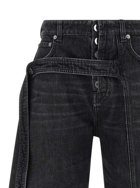 25FW 장 폴 고티에 데님 팬츠 JE319178BM BLACK - JEAN PAUL GAULTIER