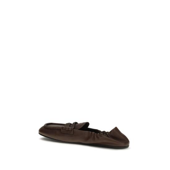 26FW 미우미우 플랫 슈즈 MI5D341EFD005EFXF0NBLBB BROWN - MIU MIU