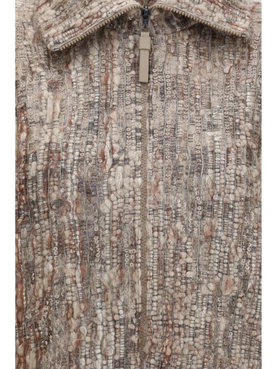 26FW 브루넬로 쿠치넬리 스웨터 MNLR08306P CZH24 BEIGE - BRUNELLO CUCINELLI