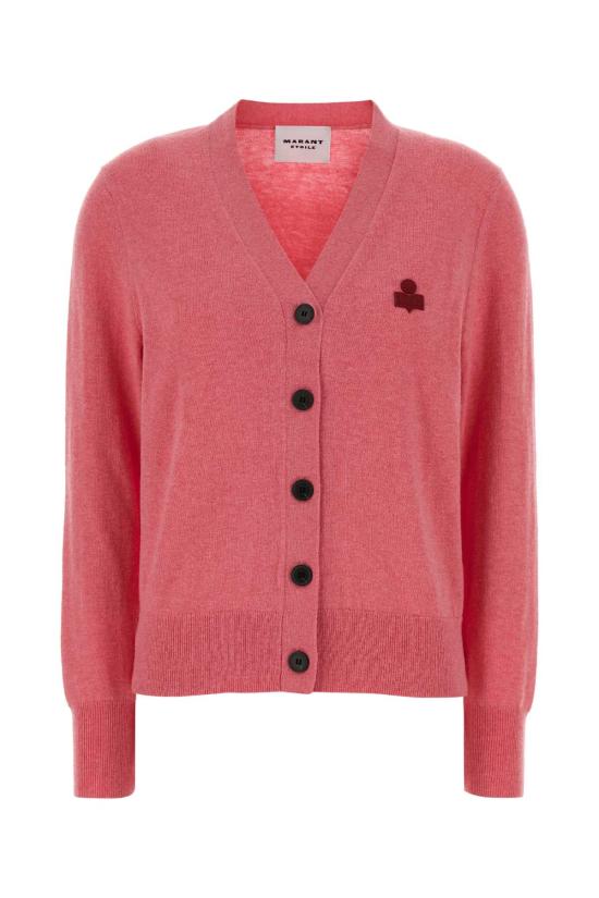 26SS 이자벨마랑에뚜왈 KARINA 카리나 V넥 가디건 CA0104FAC1L17E BGGA PINK