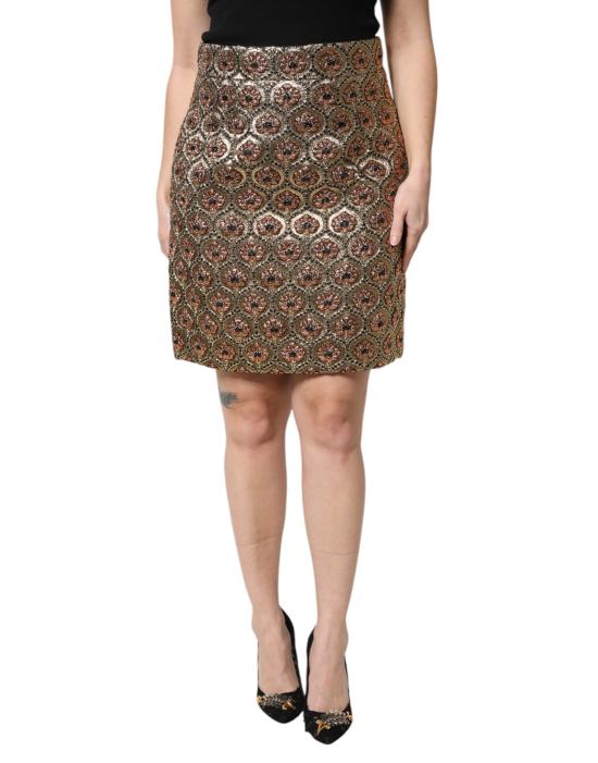  돌체앤가바나 스커트 SKI2058 BROWN - DOLCE & GABBANA
