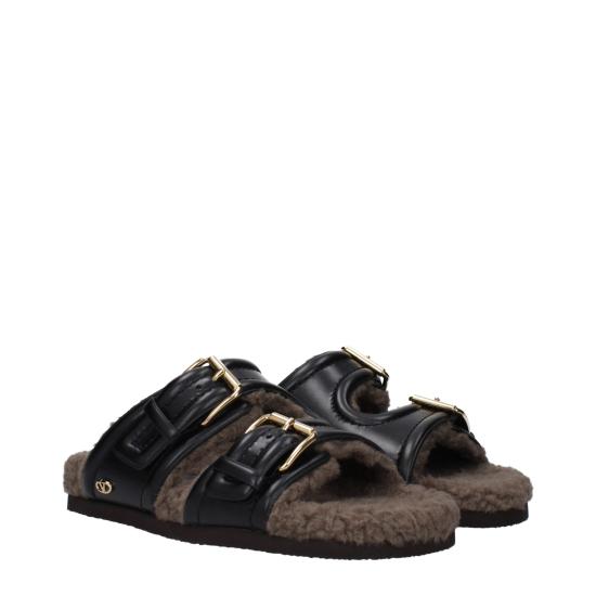  발렌티노 가라바니 뮬/슬리퍼 VA9496824381705BT BLACK - VALENTINO GARAVANI
