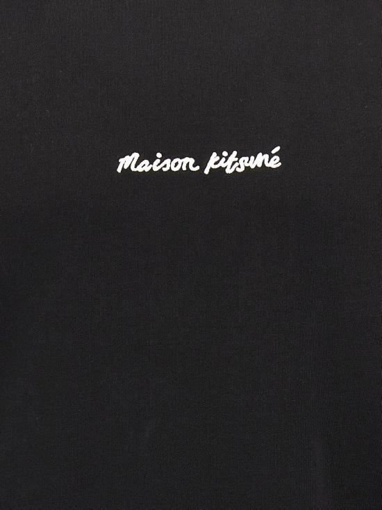  메종키츠네 긴팔 티셔츠 MA306205BM BLACK - MAISON KITSUNE