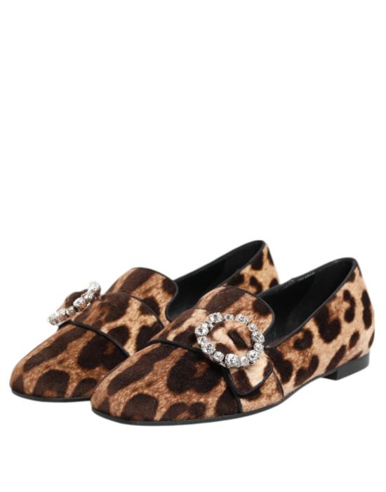  돌체앤가바나 플랫 슈즈 LA12878 BROWN - DOLCE & GABBANA