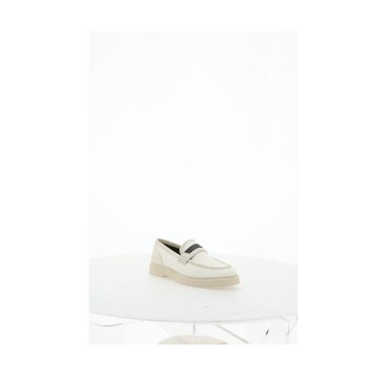  브루넬로 쿠치넬리 플랫 슈즈 BRMZ12G2956C004BB FBB 413 BEIGE - BRUNELLO CUCINELLI