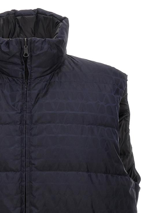  발렌티노 가라바니 베스트 VA293244BM NAVY - VALENTINO GARAVANI