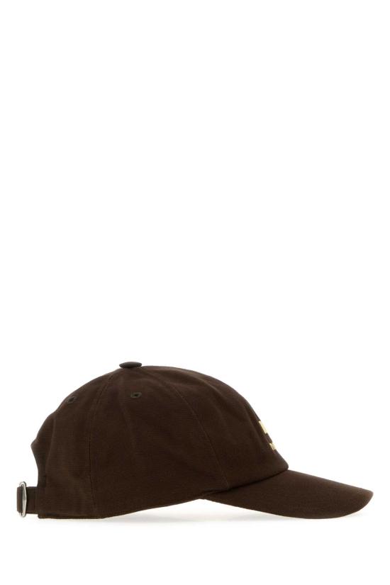 26FW 이자벨마랑 토마스 로고 볼캡 CQ053XFAD1C05A CLBR BROWN - ISABEL MARANT