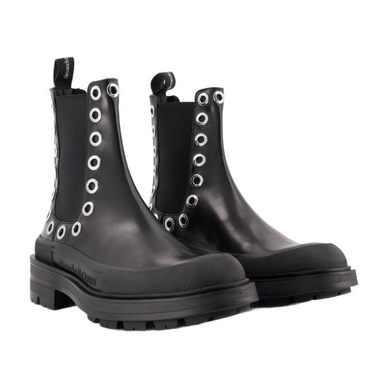  알렉산더 맥퀸 부츠 CONFIG AMQS19026420 BLACK - ALEXANDER MCQUEEN