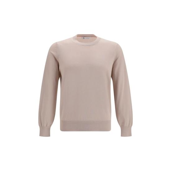  브루넬로 쿠치넬리 긴팔 티셔츠 BRM2900100CBD04BB BEIGE