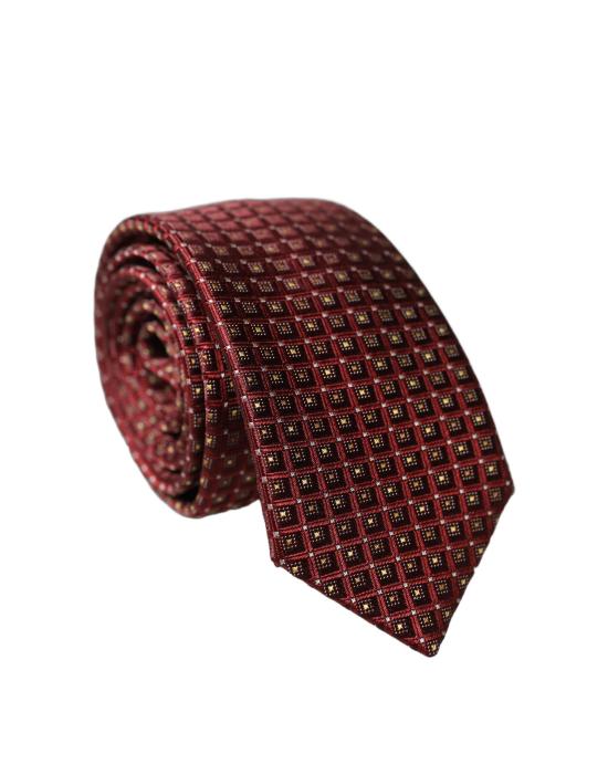  돌체앤가바나 넥타이 KRA3598 BURGUNDY - DOLCE & GABBANA