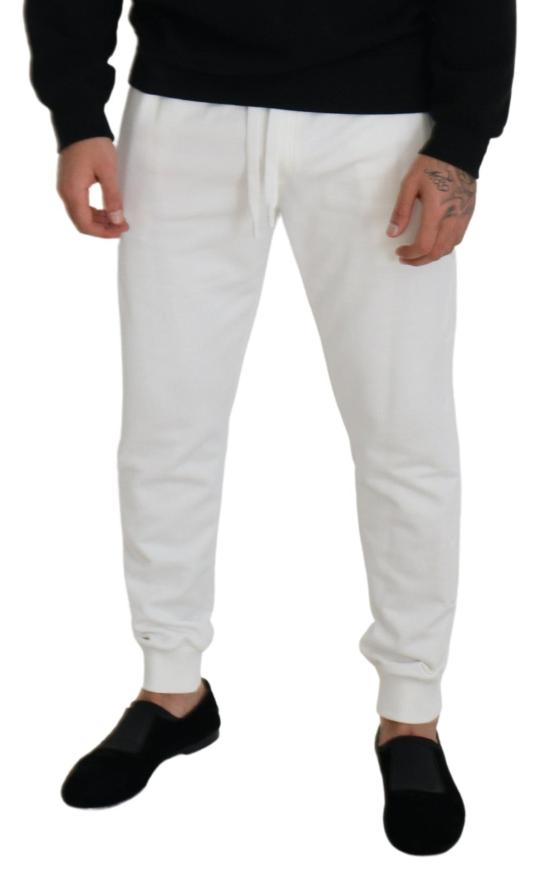  돌체앤가바나 트레이닝/조거 팬츠 PAN73201 WHITE - DOLCE & GABBANA