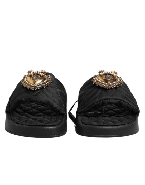  돌체앤가바나 뮬/슬리퍼 LA13024 BLACK - DOLCE & GABBANA