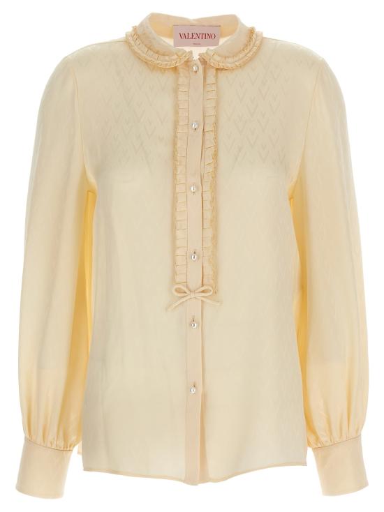  발렌티노 가라바니 블라우스 VA312248BM BEIGE