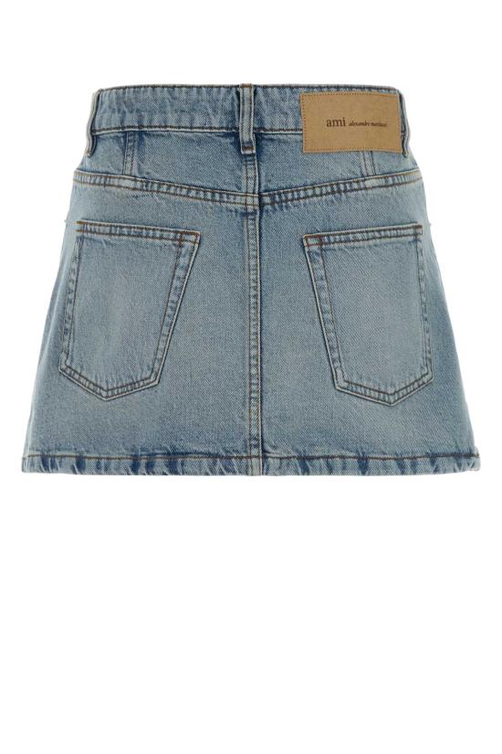 26FW 아미 스커트 FSK488DE0046 480 BLUE - AMI