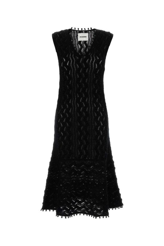 26SS 질샌더 원피스 J02CT0560J15476 001 BLACK