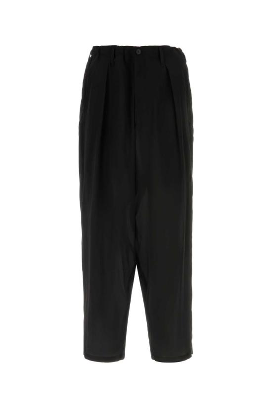26SS 요지 야마모토 스트레이트 팬츠 HKP46441 1 BLACK