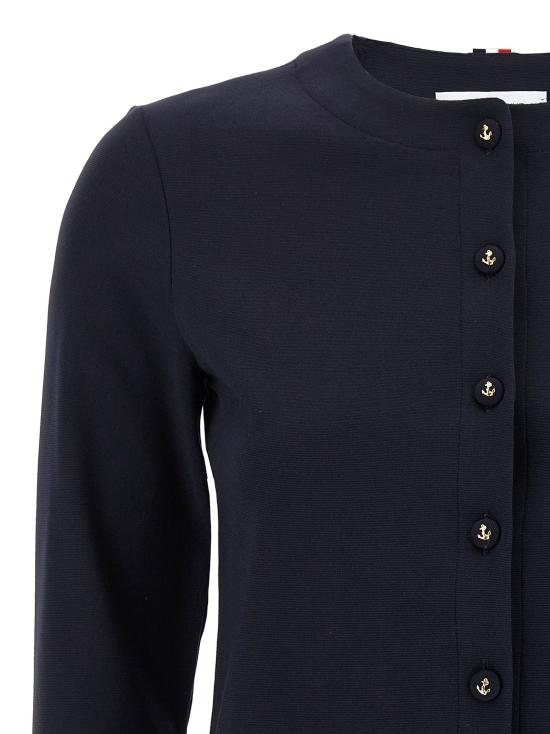 25FW 톰브라운 가디건 TH313359BM NAVY - THOM BROWNE