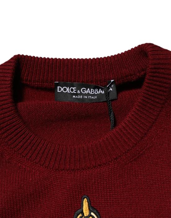  돌체앤가바나 스웨터 TSH91268 BURGUNDY - DOLCE & GABBANA