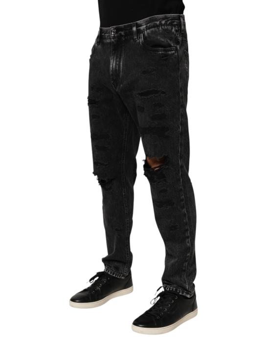  돌체앤가바나 데님 팬츠 PAN76722 BLACK - DOLCE & GABBANA