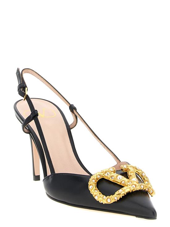 25FW 발렌티노 가라바니 힐/펌프스 VA314760BM BLACK - VALENTINO GARAVANI