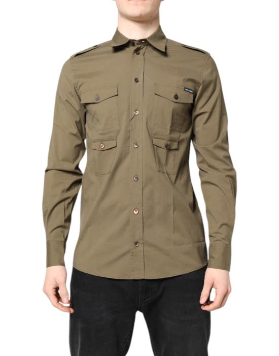  돌체앤가바나 셔츠 TSH87842 BROWN