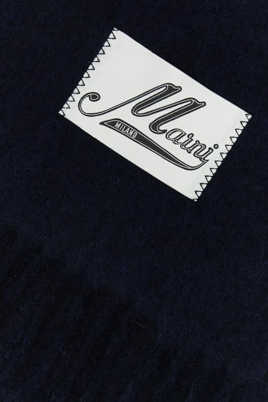 25FW 마르니 터콰이즈 알파카 스카프 SCMC0059Y0UTW918 00B99 NAVY - MARNI