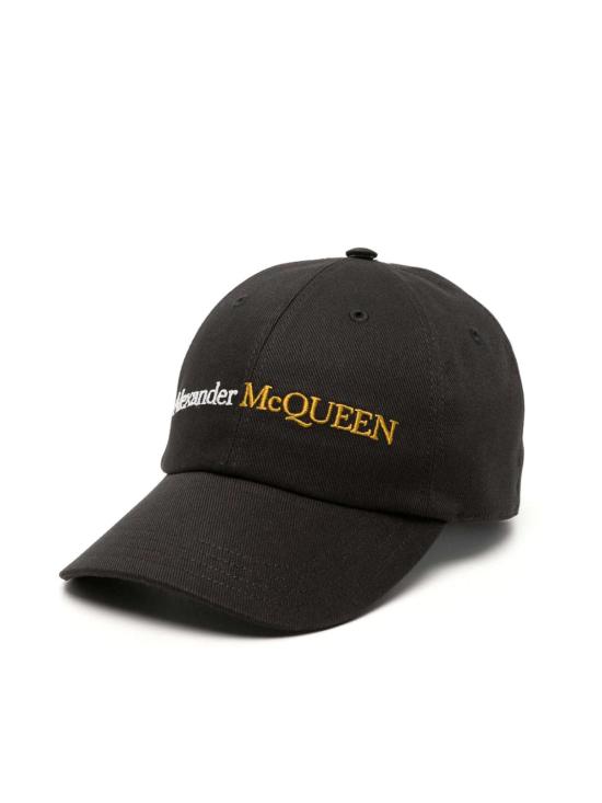26SS 알렉산더 맥퀸 볼캡 7820624105Q1080 BLACK - ALEXANDER MCQUEEN