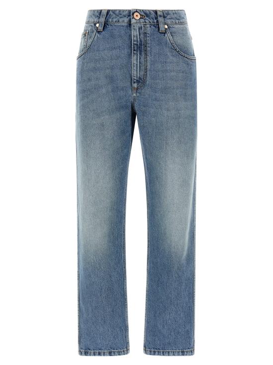 26SS 브루넬로 쿠치넬리 데님 팬츠 BR325265BM BLUE