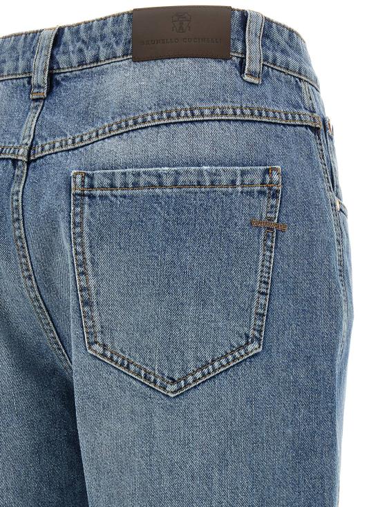 26SS 브루넬로 쿠치넬리 데님 팬츠 BR325265BM BLUE - BRUNELLO CUCINELLI