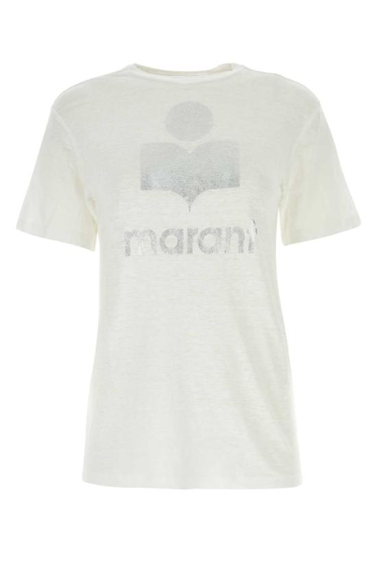 26SS 이자벨마랑에뚜왈 즈웰 로고 티셔츠 TS0001FBA1N10E 20WH WHITE