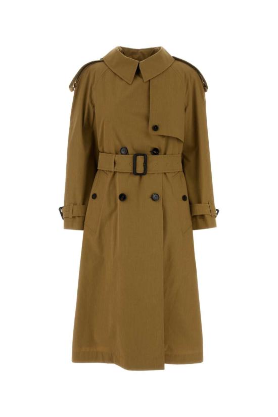 26SS 버버리 롱 캔버스 피츠로비아 트렌치 코트 8118557 C4010 BROWN