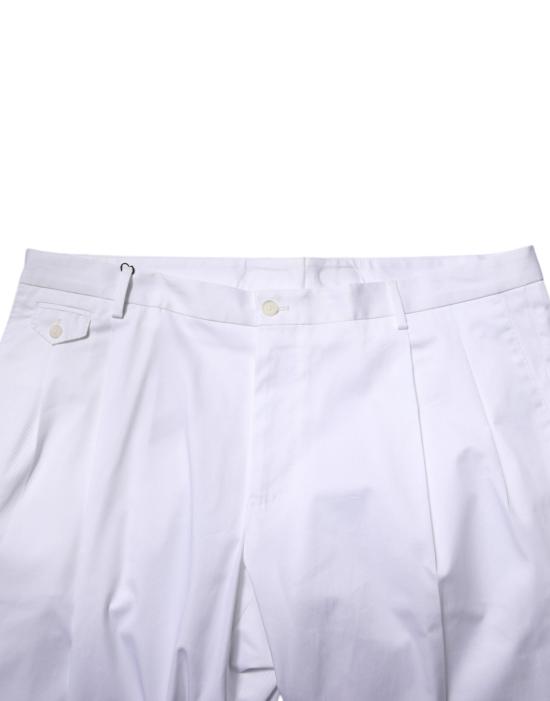  돌체앤가바나 스트레이트 팬츠 PAN76643 WHITE - DOLCE & GABBANA