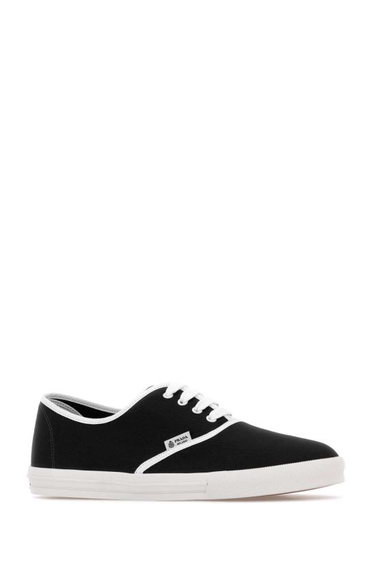26SS 프라다 드릴 패브릭 스니커즈 2EE467FG0003LKE F0632 BLACK - PRADA