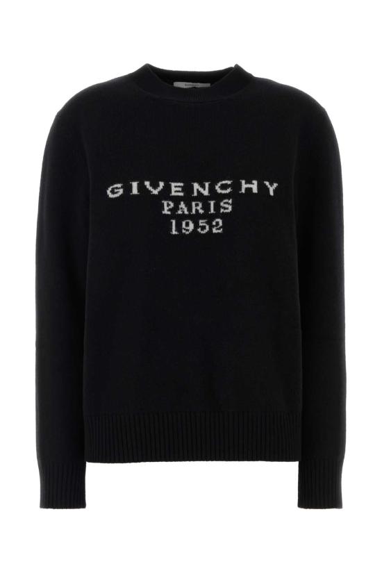 25FW 지방시 스웨터 BW90VD4ZSN 001 BLACK