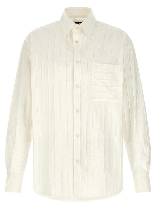26SS 자크뮈스 셔츠 JA335227BM WHITE