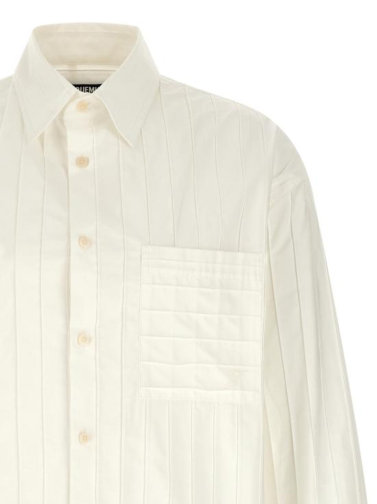 26SS 자크뮈스 셔츠 JA335227BM WHITE - JACQUEMUS