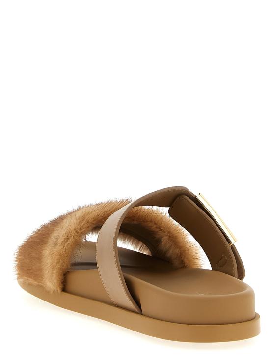  펜디 샌들 FE312789BM BROWN - FENDI