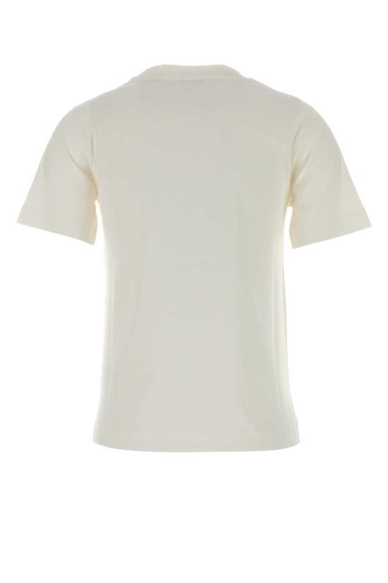 25FW 버버리 크리스탈 EKD 코튼 티셔츠 8115480 B7078 WHITE - BURBERRY