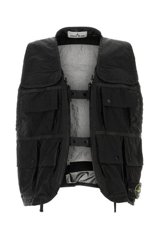 26FW 스톤 아일랜드 베스트 L2S15G100016S0424 V0029 BLACK
