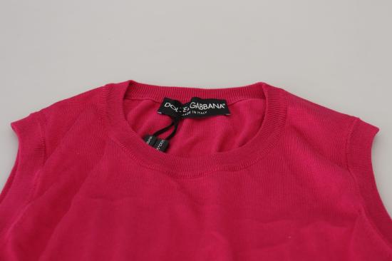  돌체앤가바나 민소매 티셔츠 TSH8147 PINK - DOLCE & GABBANA