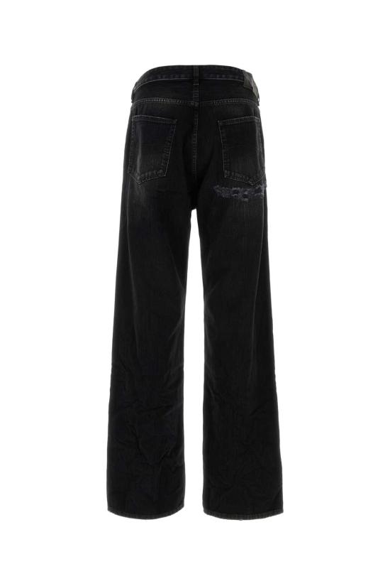 25FW 발렌시아가 데님 팬츠 851352TTW67 1037 BLACK - BALENCIAGA