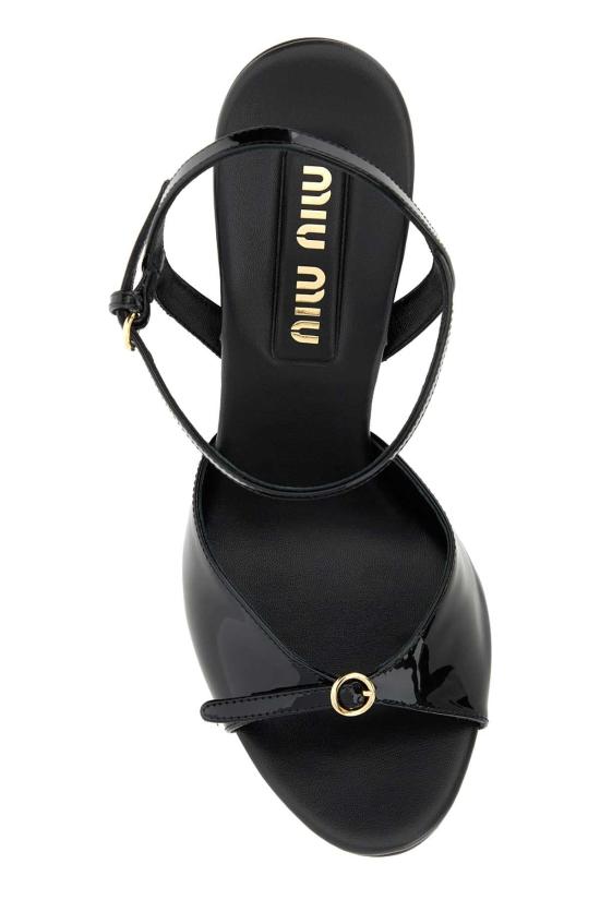 26SS 미우미우 샌들 5X572EF105069 F0002 BLACK - MIU MIU