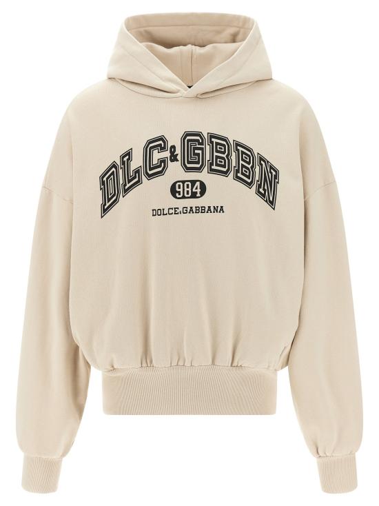 25FW 돌체앤가바나 후드 티셔츠 DO322188BM BEIGE