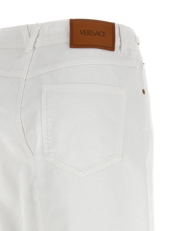 26SS 베르사체 데님 팬츠 VE327414BM WHITE - VERSACE