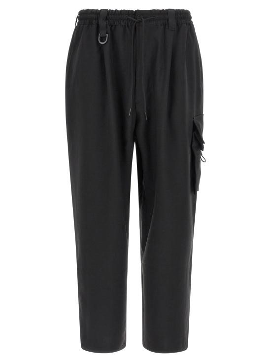 26SS 와이쓰리 카고 팬츠 Y327375BM BLACK