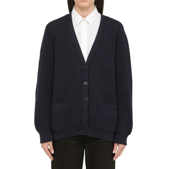  프라다 가디건 PR 9137700274388 NAVY - PRADA