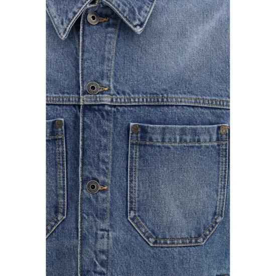 26SS 오프화이트 자켓 OF44MYE09QS26D0024004000BB BLUE - OFF WHITE